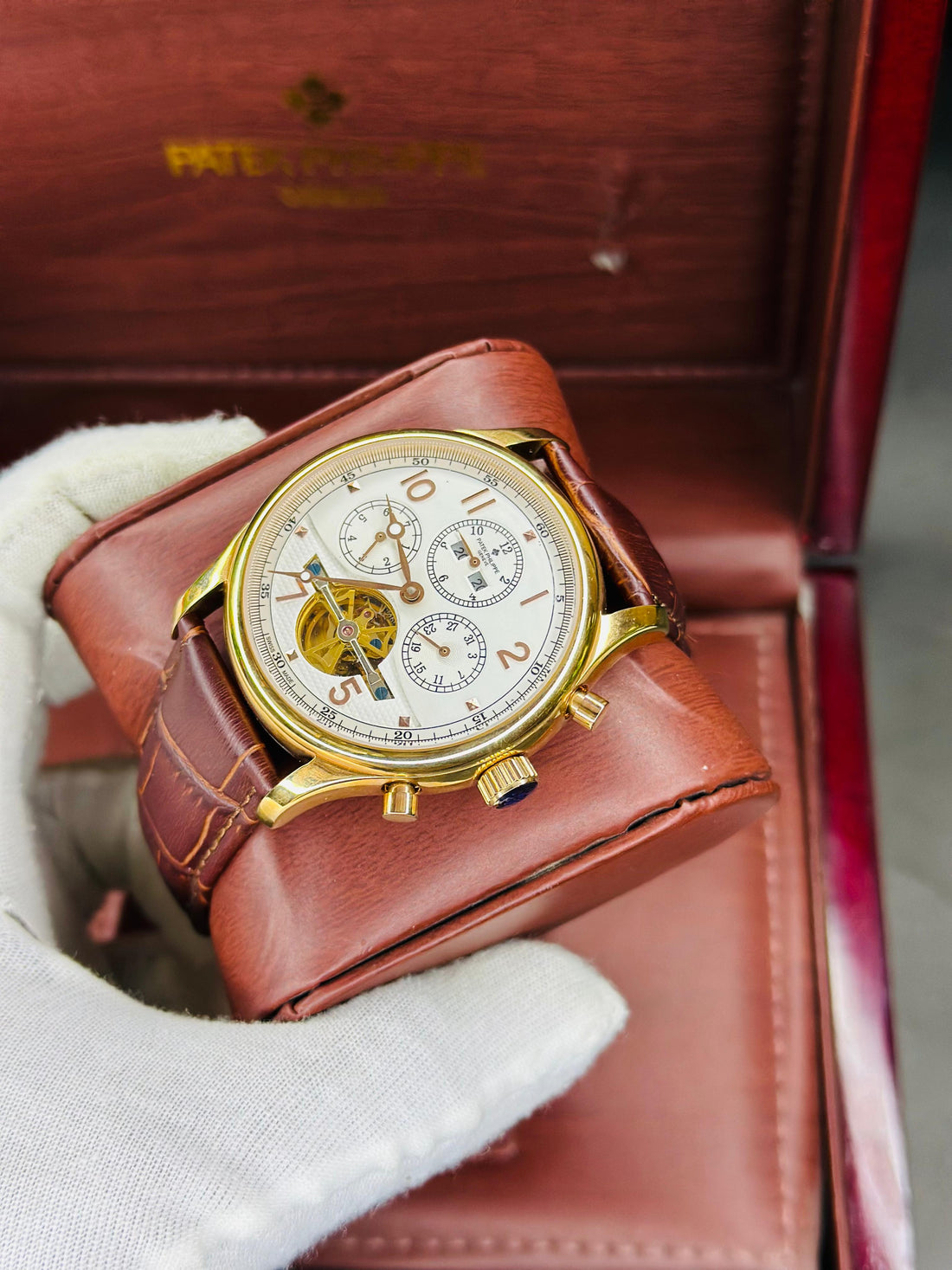 Patek Philippe Inspired Master Copy Automatic Watch –
